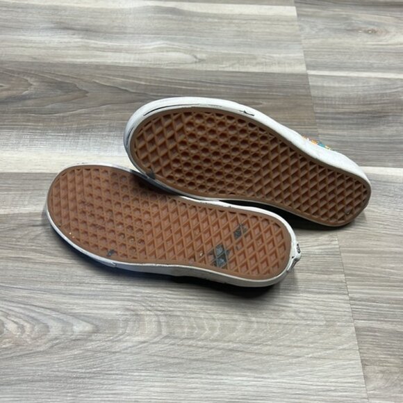 Vans off the Wall flowers & mushrooms unisex Mens size 7 / women’s size 8.5 - Picture 7 of 10